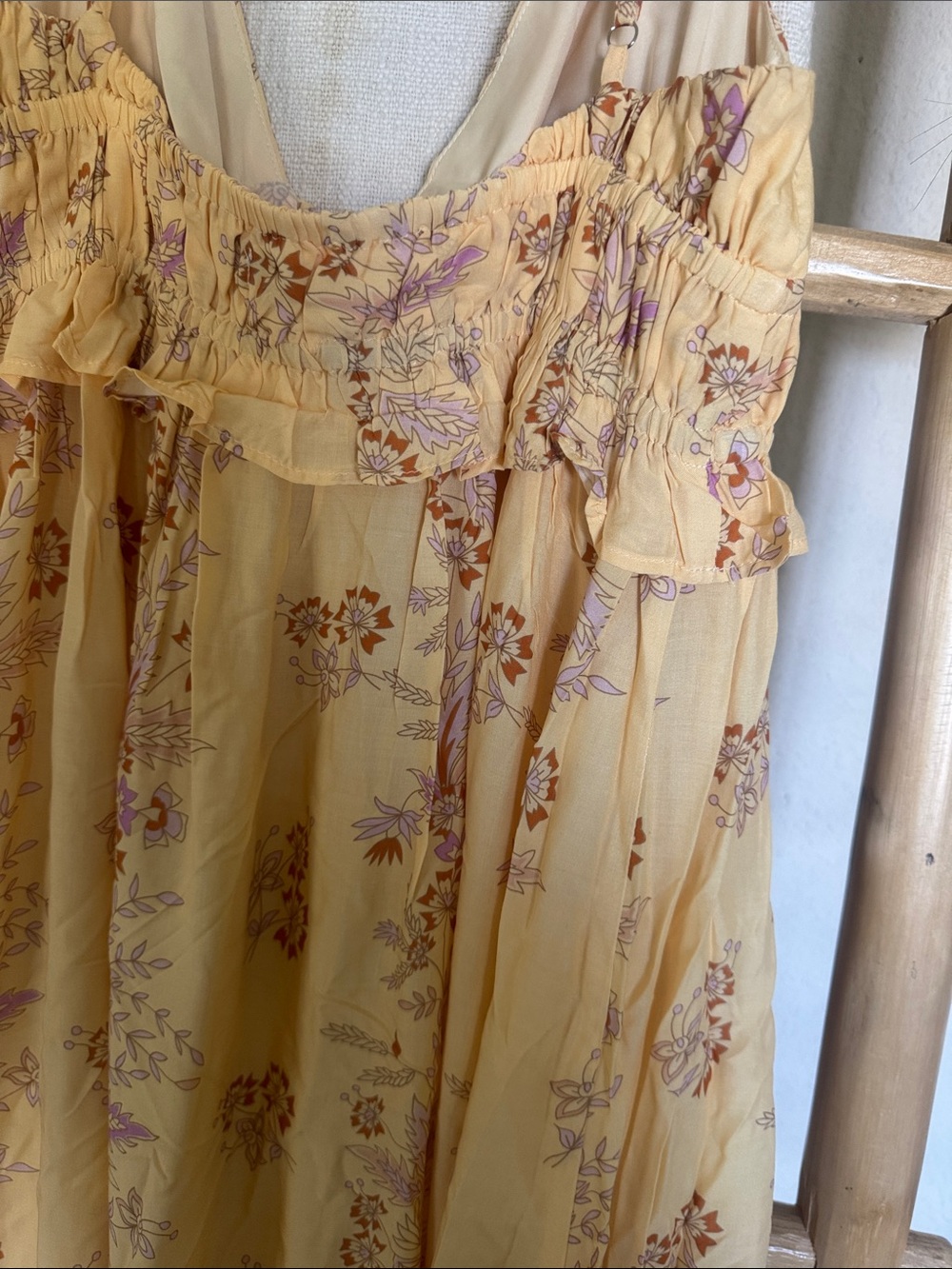 Sunshine Floral Ruffle Maxi Dress - Picture 5 of 5